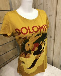 Maglietta vintage Dolomiti donna (Coniglio)